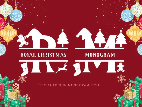 Royal Monogram font