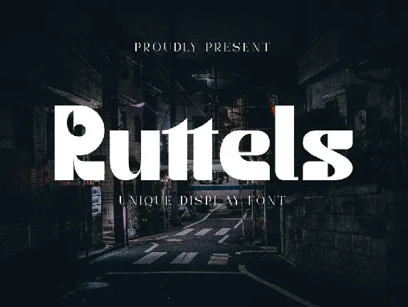 Ruttels font