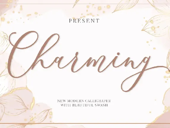 Charming font