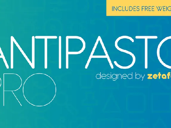 Antipasto Pro font