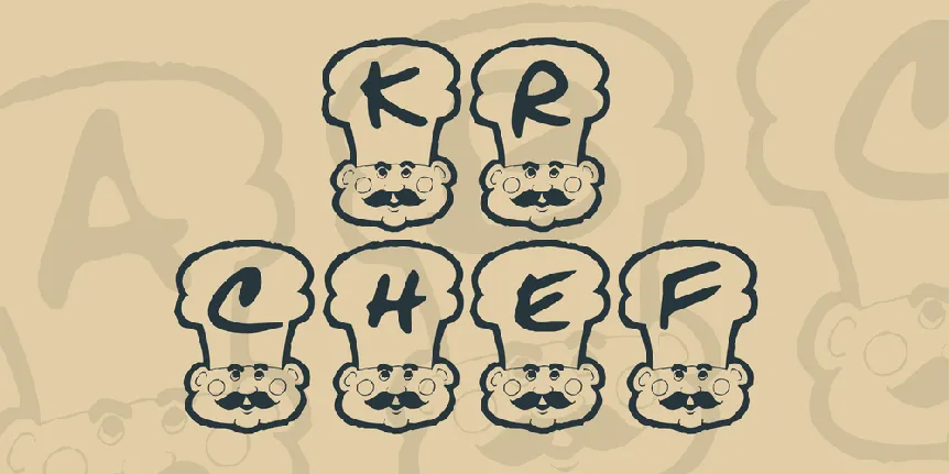 KR Chef font