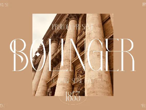 Bolinger Serif font