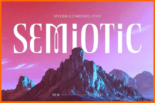 Semiotic font