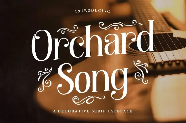 Orchard Song font