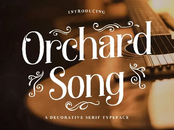 Orchard Song font