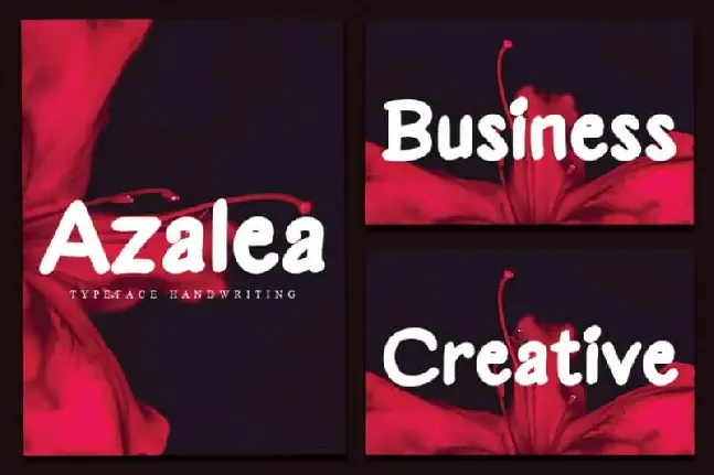 Azalea Handwritten font