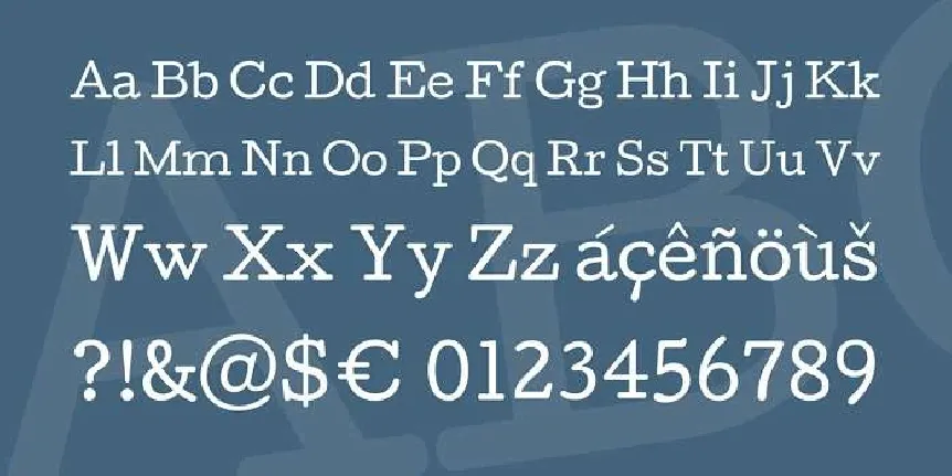 Cutive font