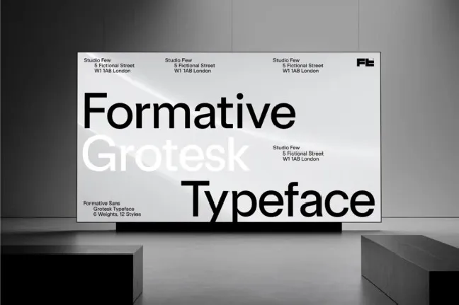 Formative Family font