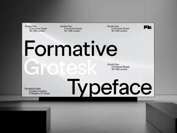 Formative Family font