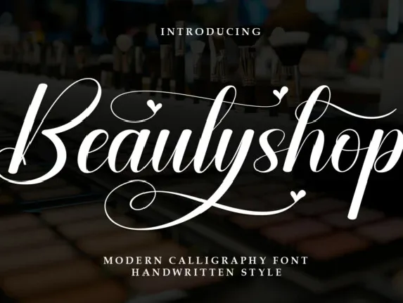 Beautyshop font