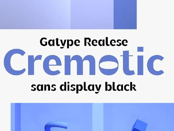 Cremotic font