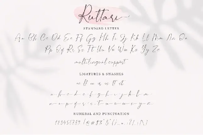 Ruttari font