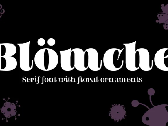 Bloemche All Caps font