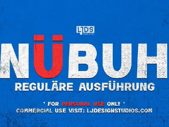 Nubuh font