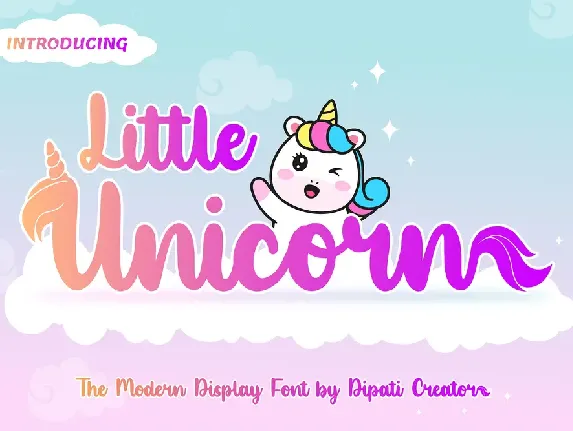 Little Unicorn font