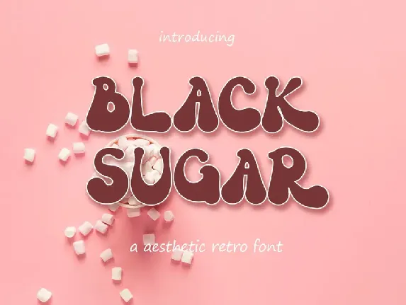 Black Sugar font