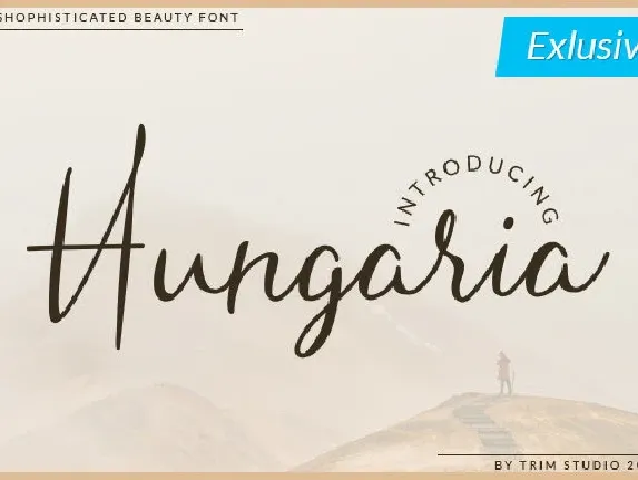 Hungaria Script font