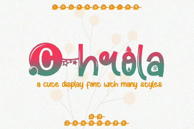 Chrola font