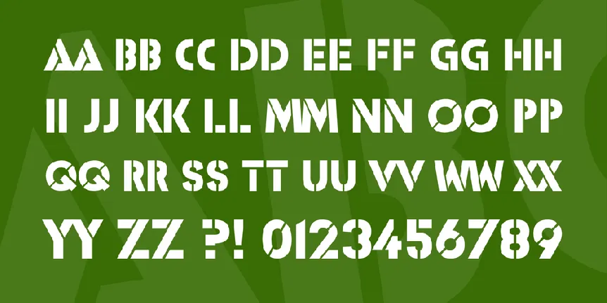 ICBM font