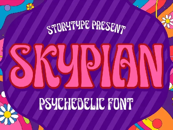 SKYPIAN font