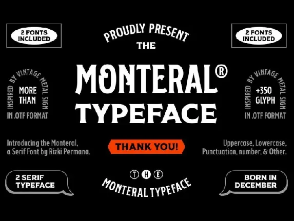 FF Monteral Serif font