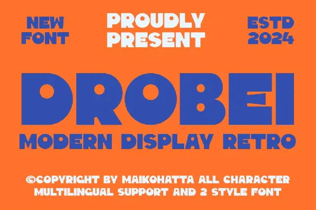 Drobei font