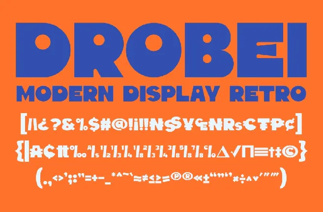 Drobei font