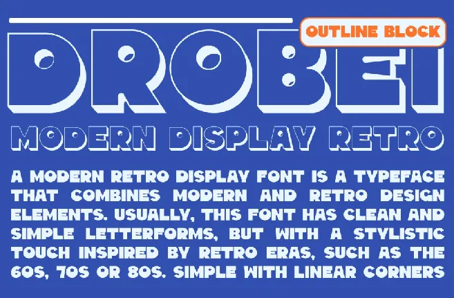 Drobei font