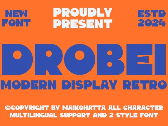 Drobei font