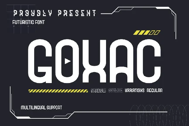 Goxac font