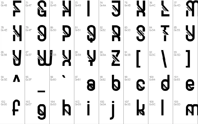 Goxac font