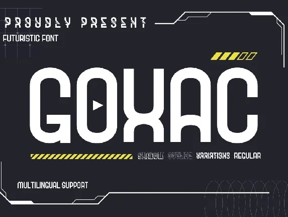 Goxac font