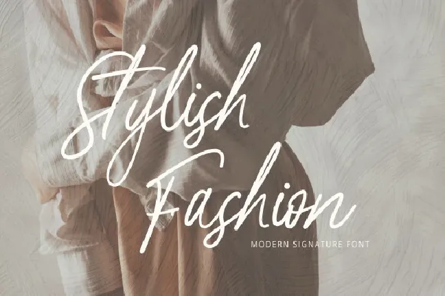 Stylish Fashion font