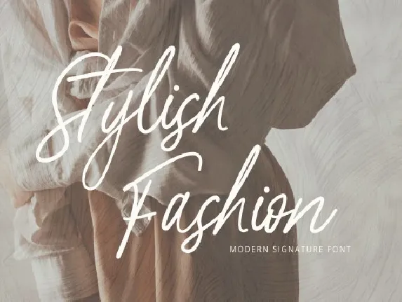 Stylish Fashion font