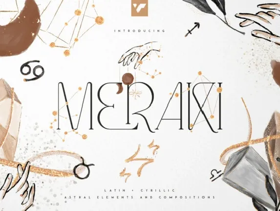 Meraki display font