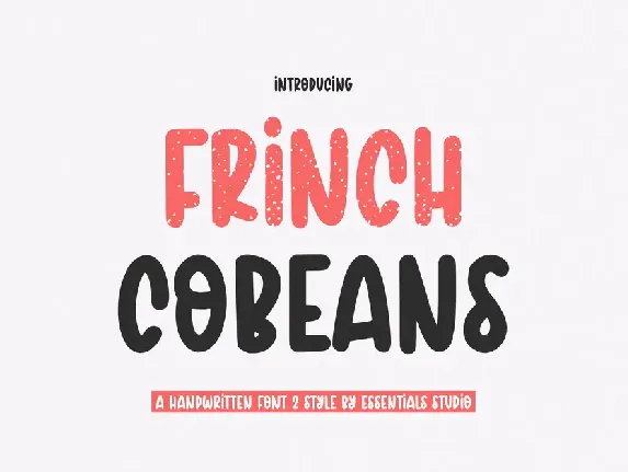 FRINCH COBEANS font