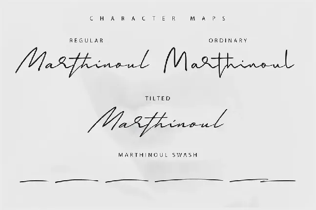 Marthinoul font