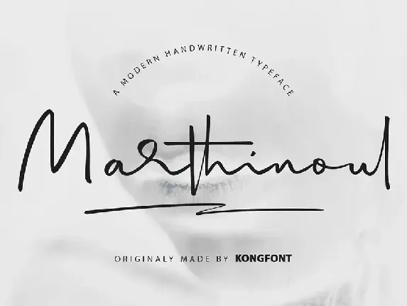 Marthinoul font