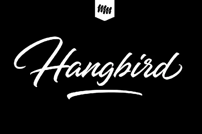 Hangberd Script font