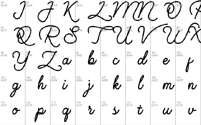 Hapsha Sophia font