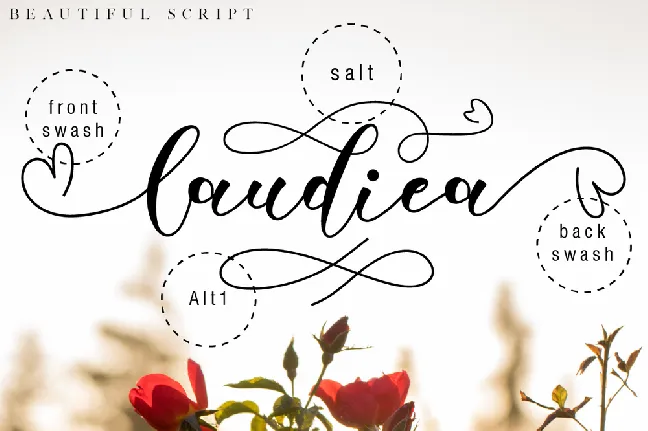 Laudiea font