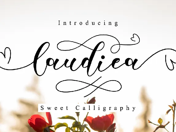 Laudiea font