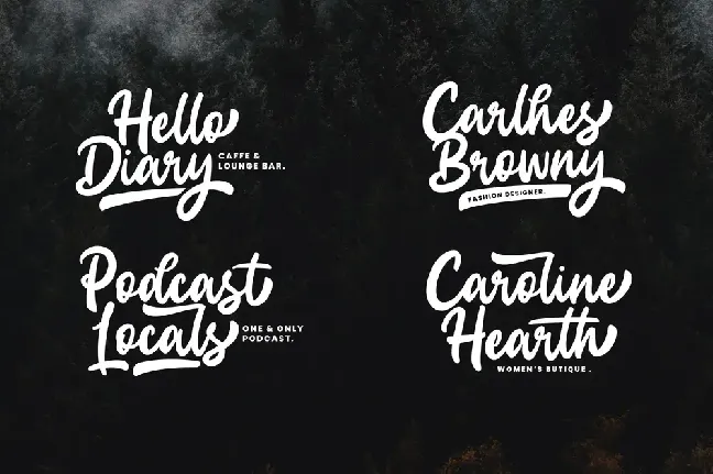 Carlhes Browny font