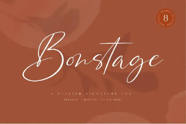 Bonstage font