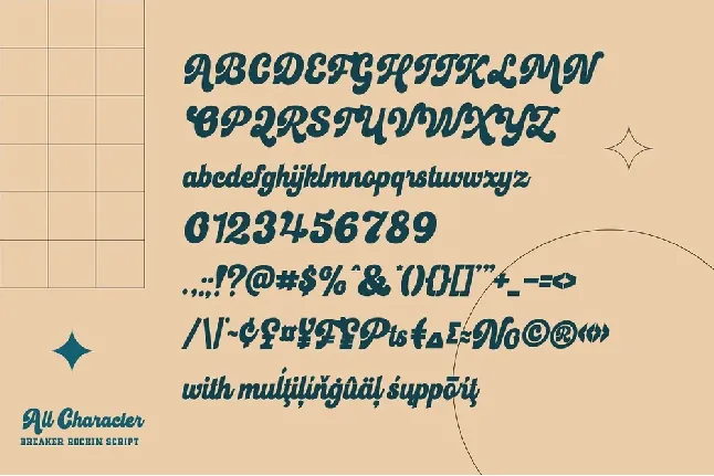 Breaker Rockin font