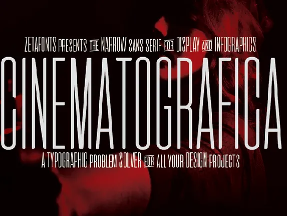 Cinematografica font