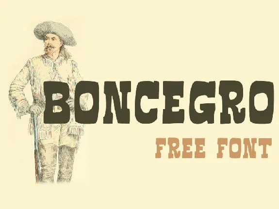 Boncegro FF 4F font