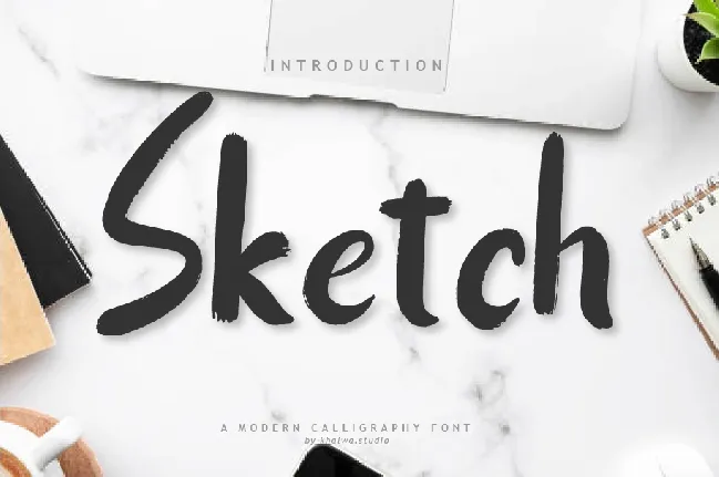 Sketch font