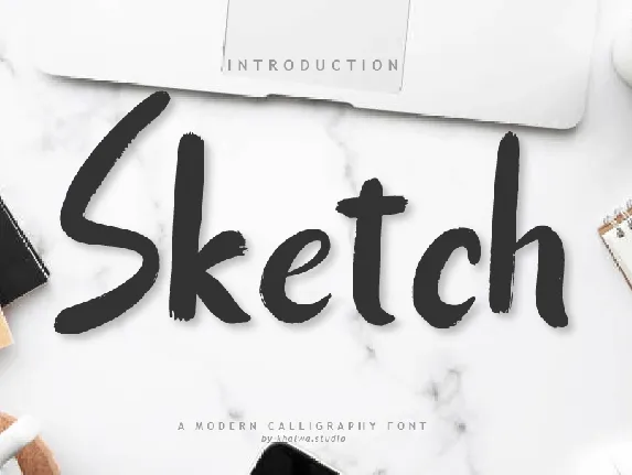 Sketch font