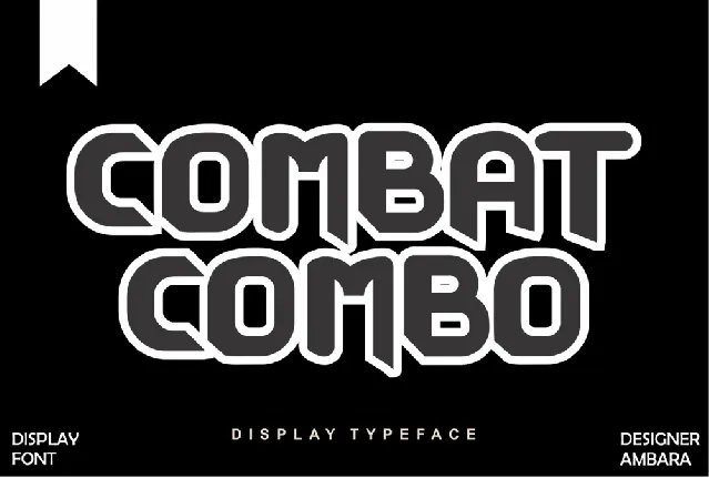 Combat Combo font